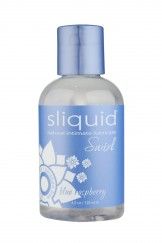 Sliquid Naturals Swirl - Blue Raspberry - 4.2 Fl. Oz. (124 ml)
