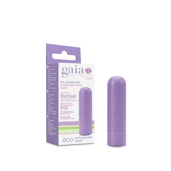 Gaia® By Blush® - Eco Rechargeable Bullet - Lilac