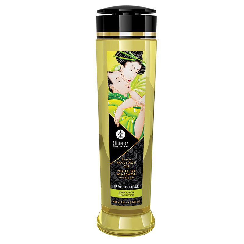 Shunga Erotic Massage Oil Irresistible - Asian Fruits 8oz