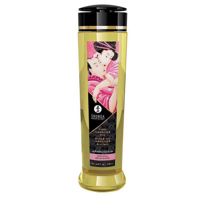 Shunga Erotic Massage Oil Aphrodisia - Roses 8oz