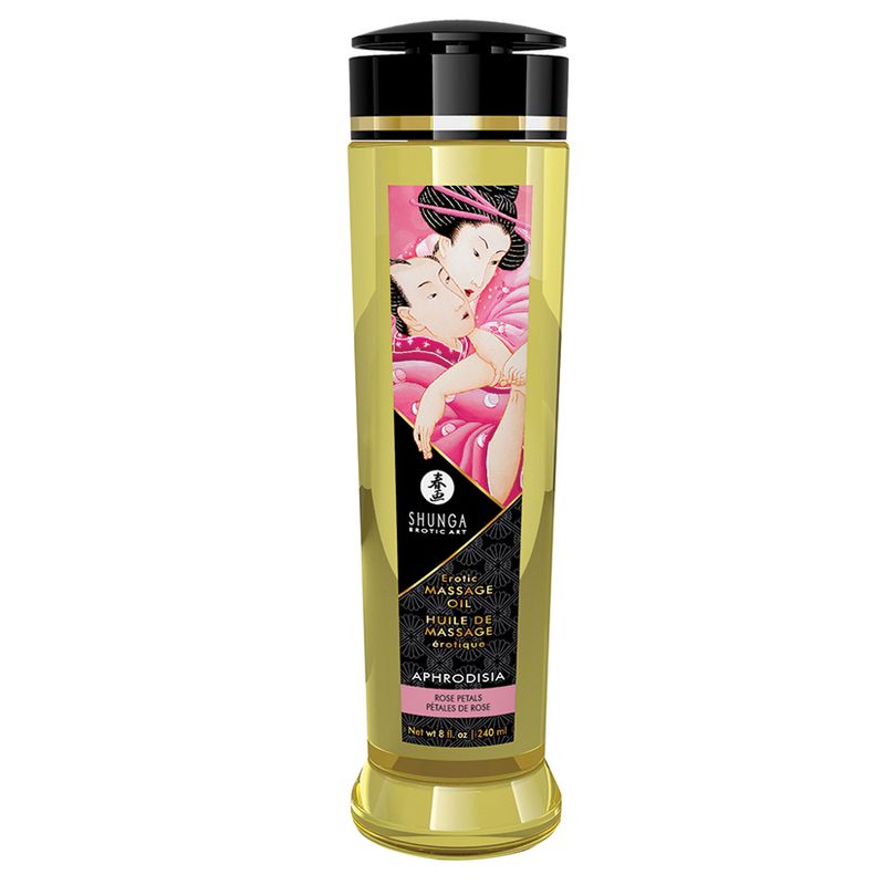 Shunga Erotic Massage Oil Aphrodisia - Roses 8oz
