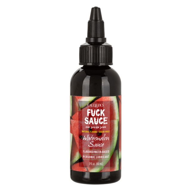 CalExotics Fuck Sauce Flavored Water-Based Lube - Watermelon
