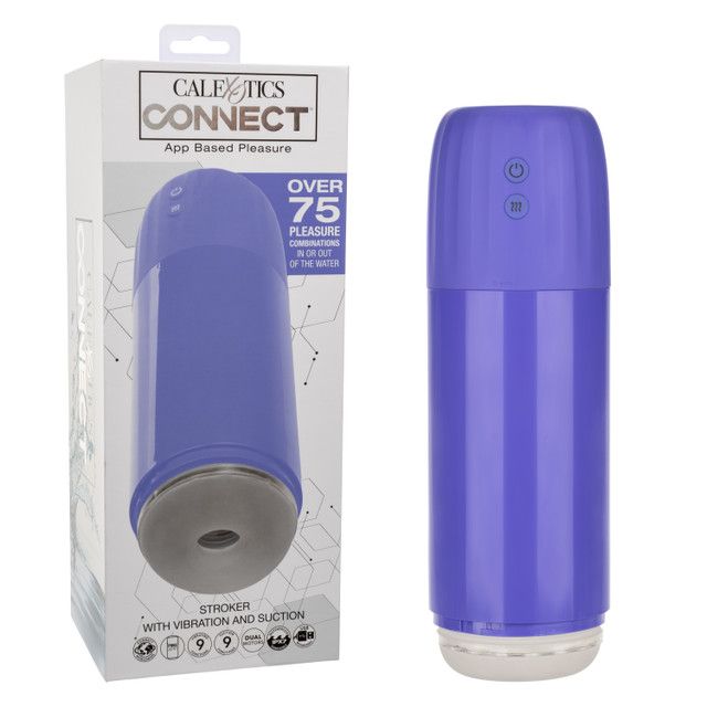 CalExotics Connect Stroker with Vibration and Suction