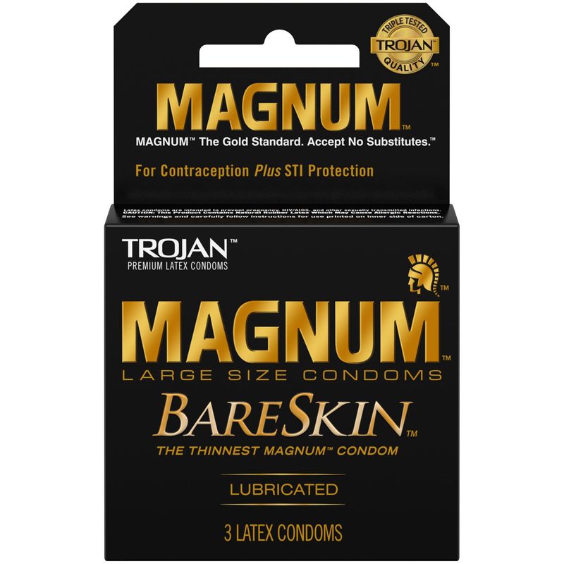 Trojan - Magnum BareSkin - 3ct