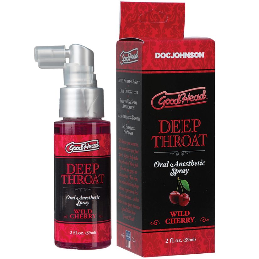 GoodHead - Deep Throat Spray - Cherry - 2 fl. oz.