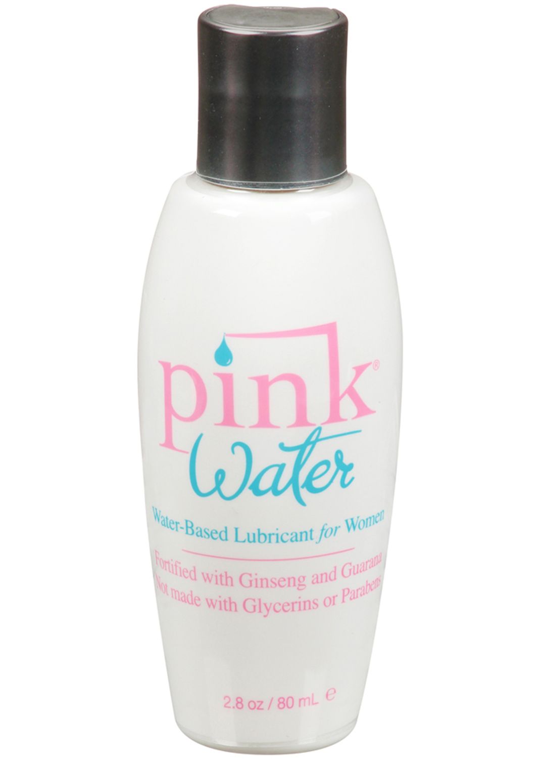 Pink Water Based Lubricant for Women - 2.8   Oz. / 80