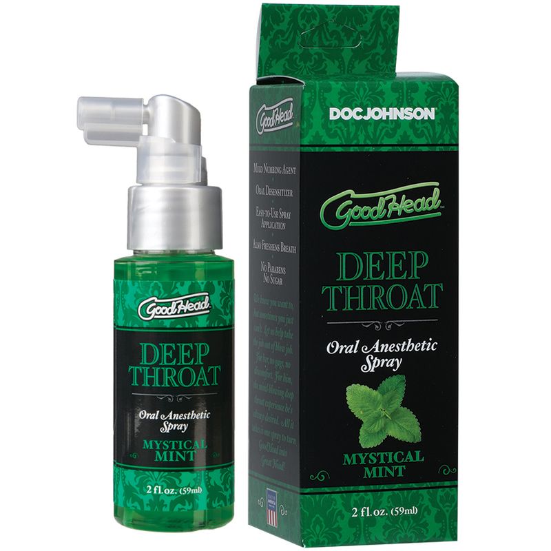 GoodHead - Deep Throat Spray - Mint - 2 fl. oz.-