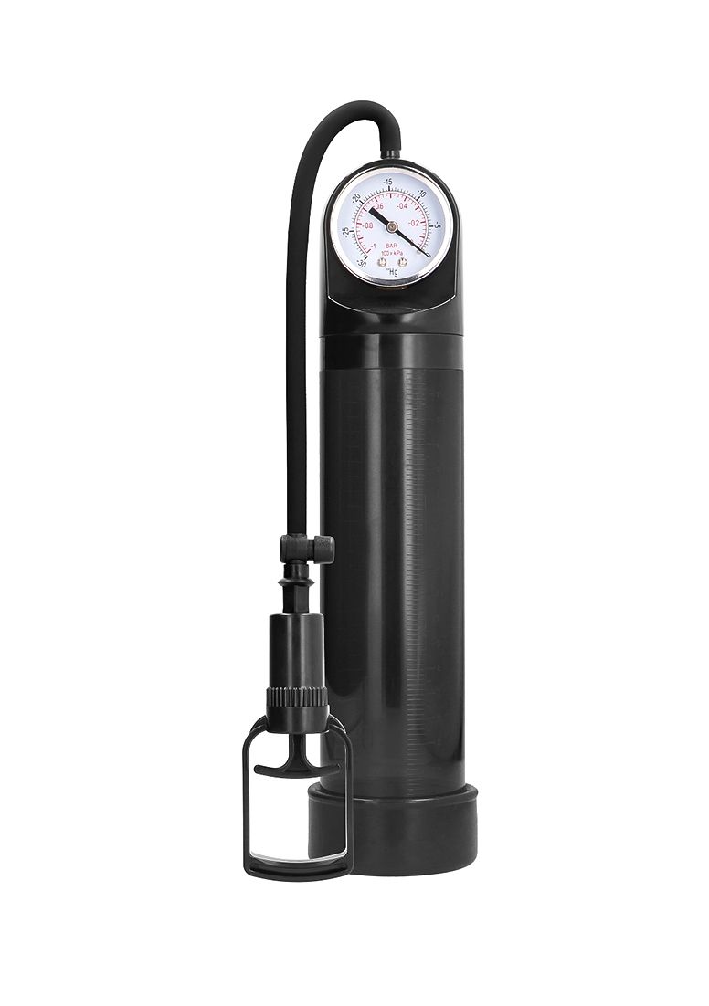Pumped - Comfort Pump With Advanced PSI Gauge - Black