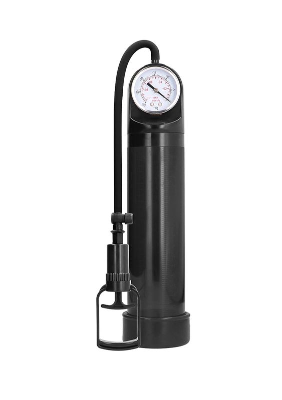 Pumped - Comfort Pump With Advanced PSI Gauge - Black