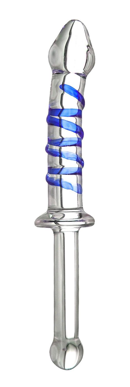 Nyasa Thrusting Wand - Clear/Blue