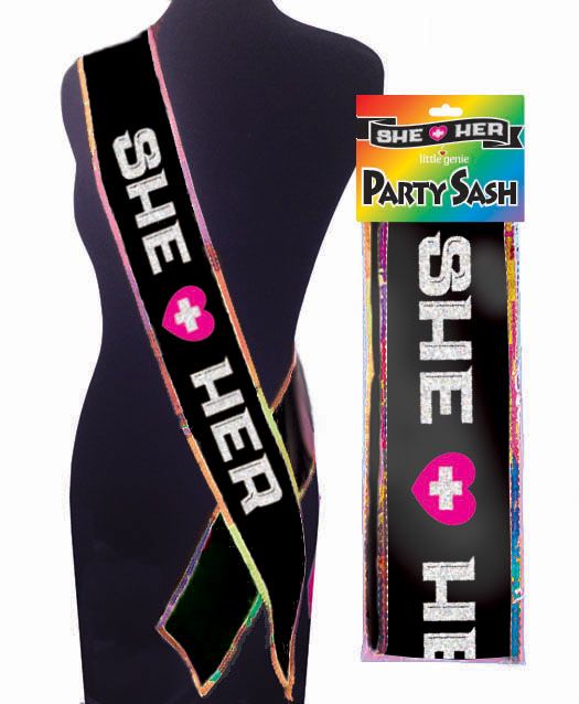 SHE + HER Sash
