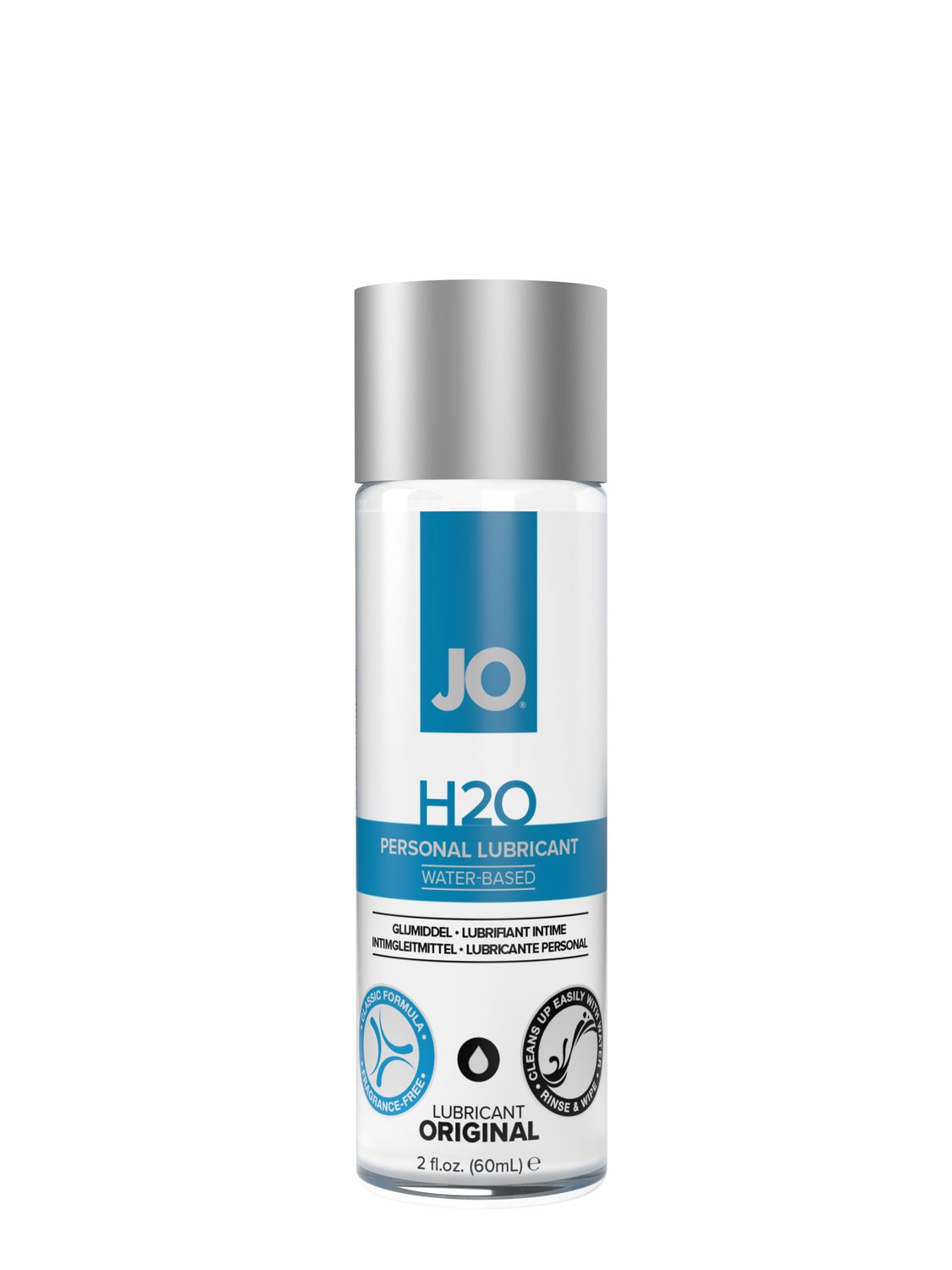 JO H2O - Original - Lubricant 2 floz / 60 mL