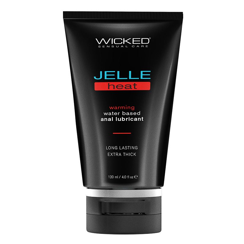 WICKED  JELLE HEAT WARMING ANAL LUBE 4.0"