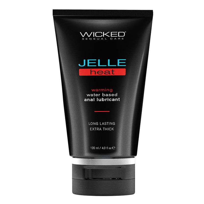 WICKED  JELLE HEAT WARMING ANAL LUBE 4.0"