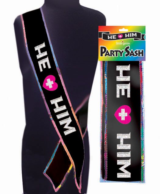 HE + HIM Sash