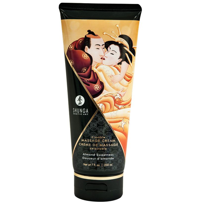 Shunga Kissable Massage Cream- Almond Sweetness 7oz