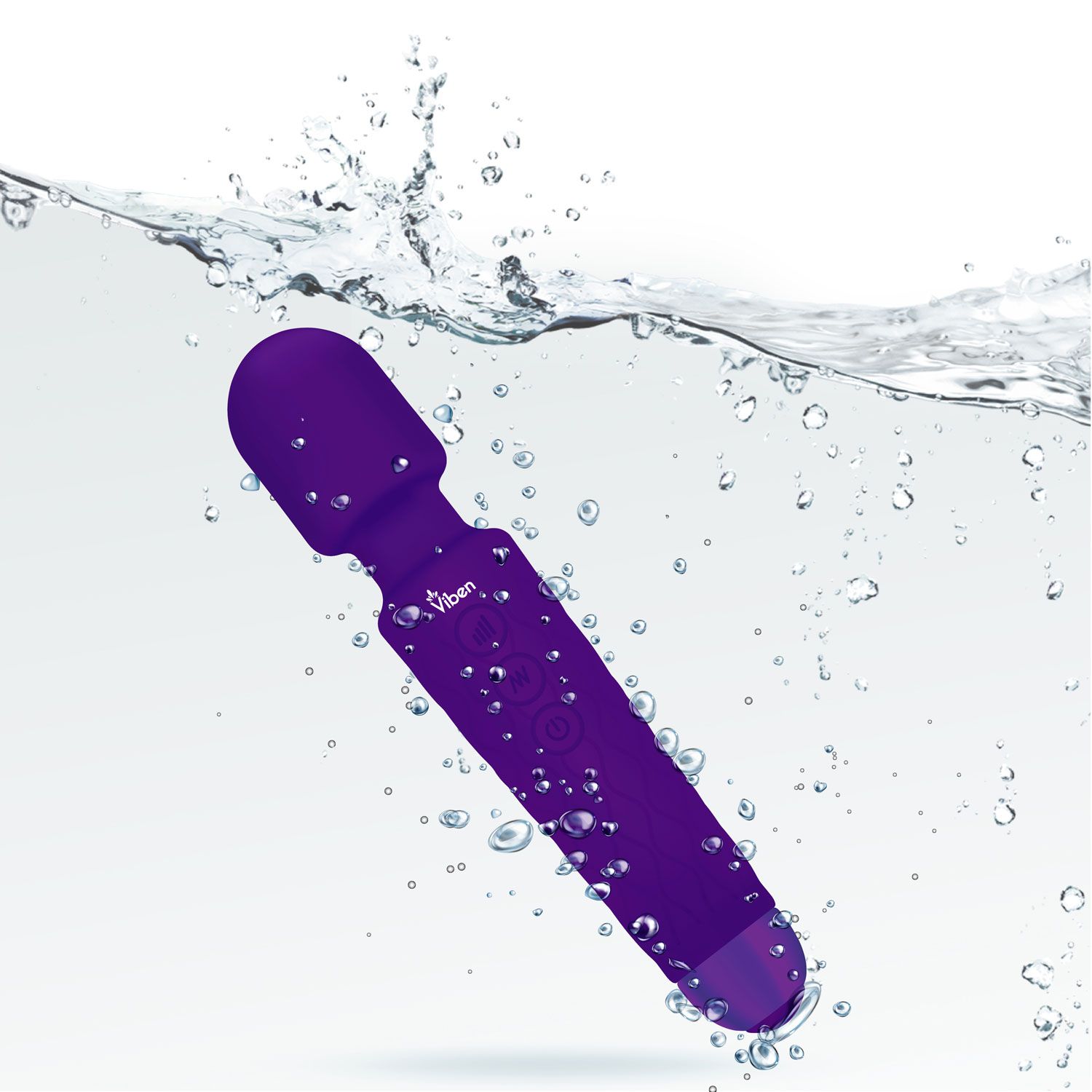 Viben Tempest Wand Massager - Violet