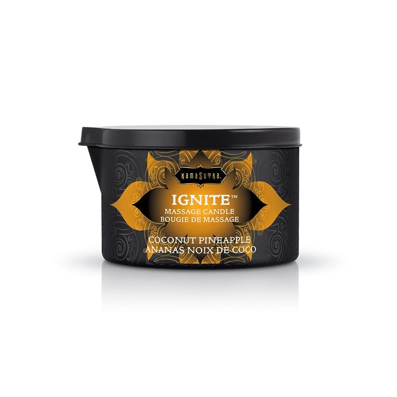 Kama Sutra Ignite Massage Candle-Coconut Pineapple