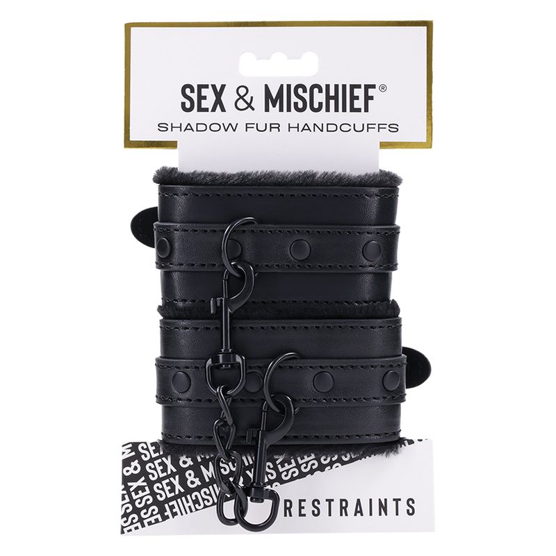 S&amp;M Shadow Fur Handcuffs