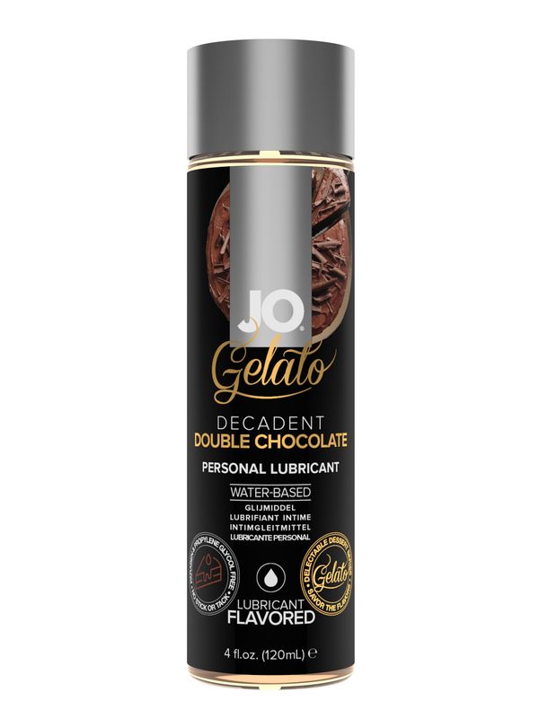 JO Gelato - Decadent Double Chocolate - Lubricant 4 floz / 120 mL