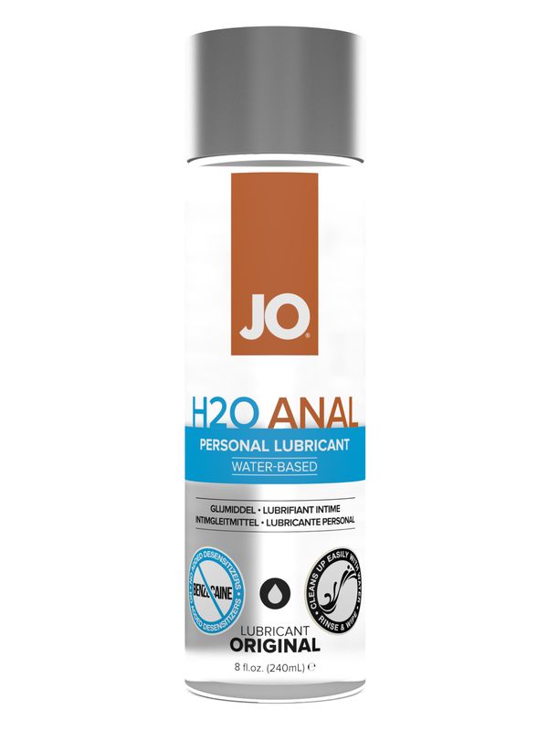 JO H2O Anal - Original - Lubricant 8 floz / 240 mL