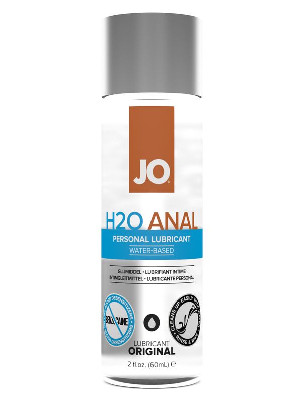 JO H2O Anal - Original - Lubricant 2 floz / 60 mL