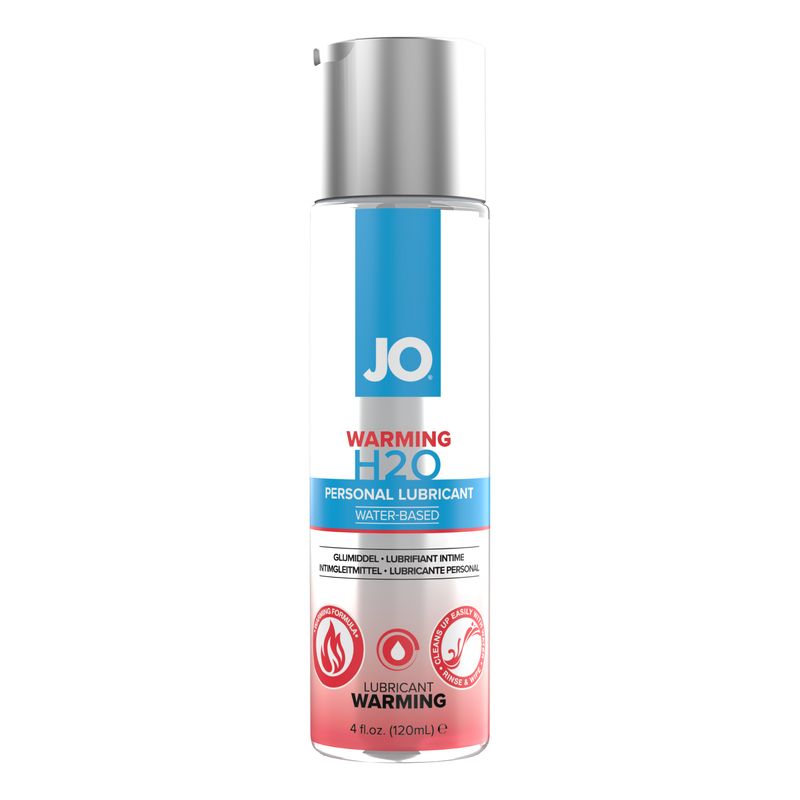 JO H2O - Warming - Lubricant 4 floz / 120 mL
