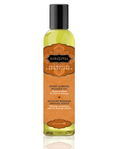 Kama Sutra Aromatic Massage Oil-SWEET ALMOND 8oz