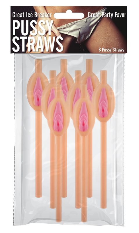 Pussy Straws - Pack of 8 HP3082