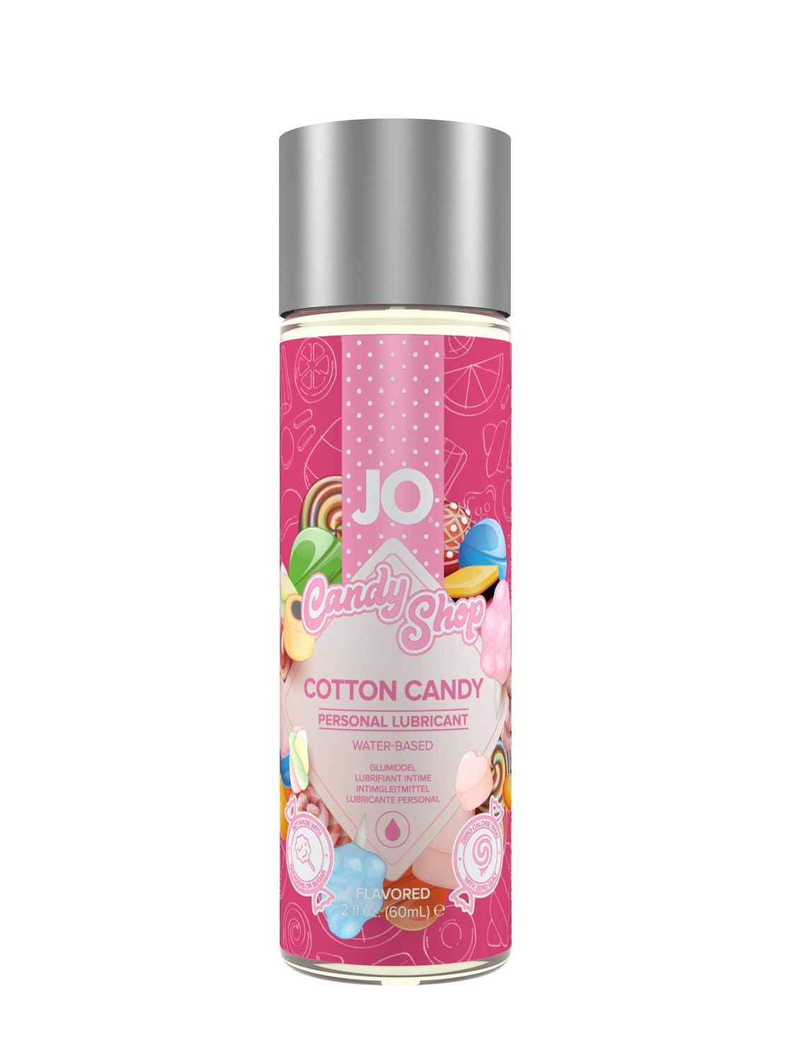 JO Candy Shop - Cotton Candy - Lubricant 2 floz / 60 mL