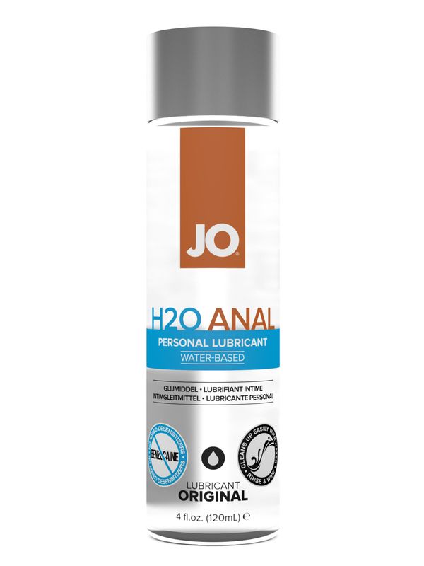 JO H2O Anal - Original - Lubricant 4 floz / 120 mL