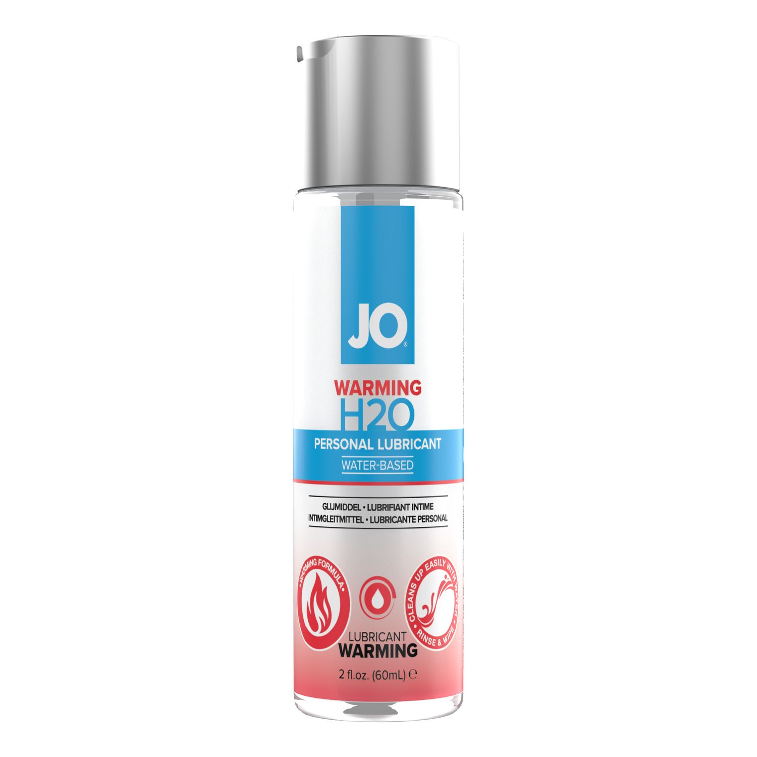 JO H2O - Warming - Lubricant 2 floz / 60 mL