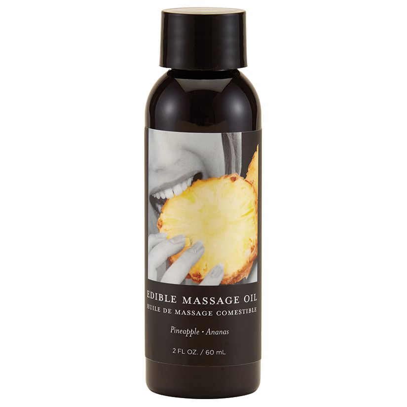 Edible Massage Oil Pineapple 2oz