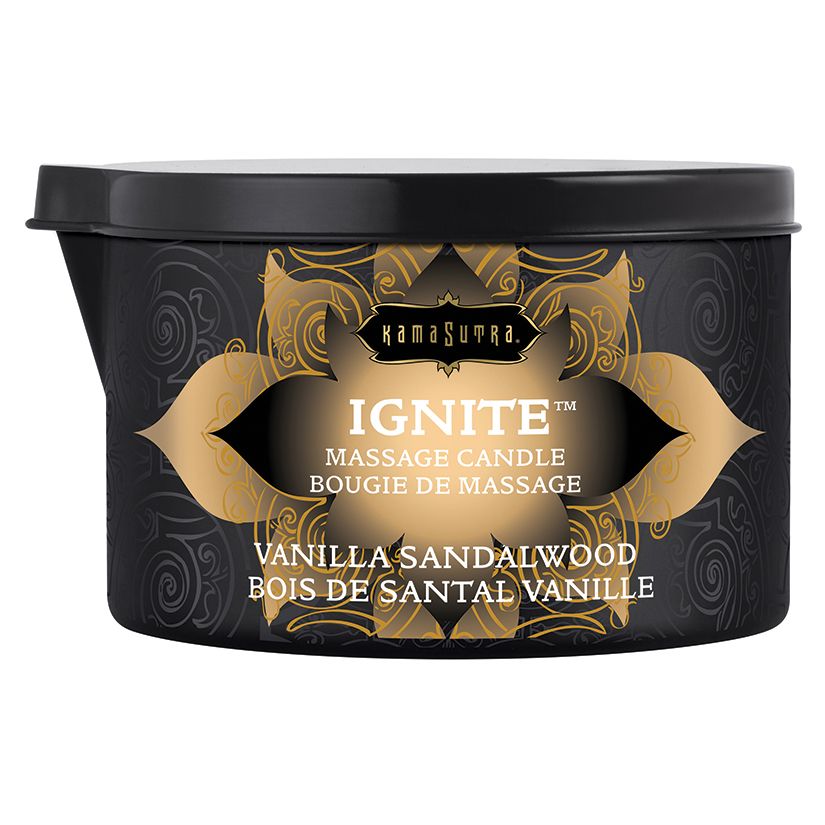 Ignite Vanilla Sandalwood Massage Candle - 6 Oz.