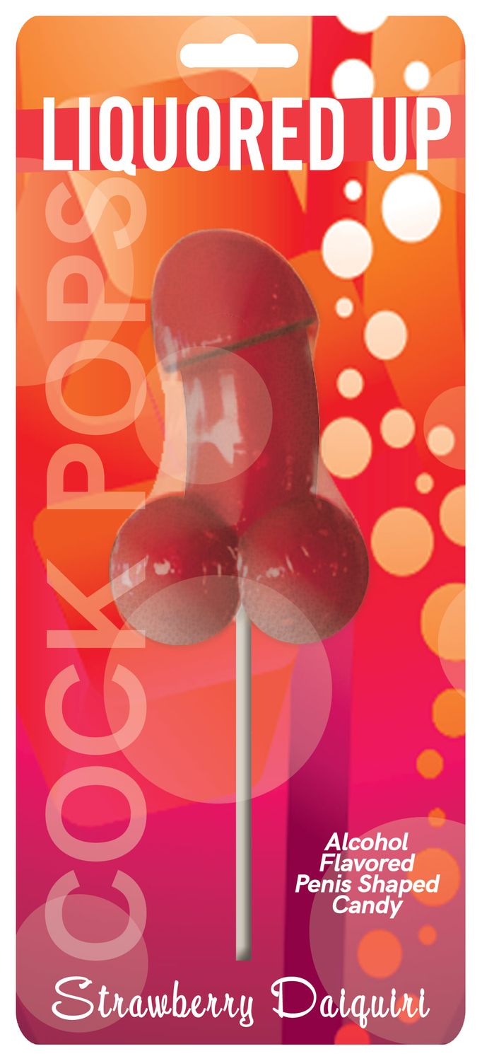 LIQUORED UP COCK POP - STRAWBERRY DAIQUIRI