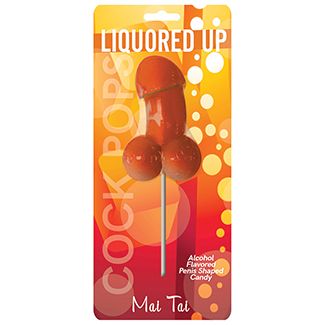 LIQUORED UPCOCK POPS - MAI TAI