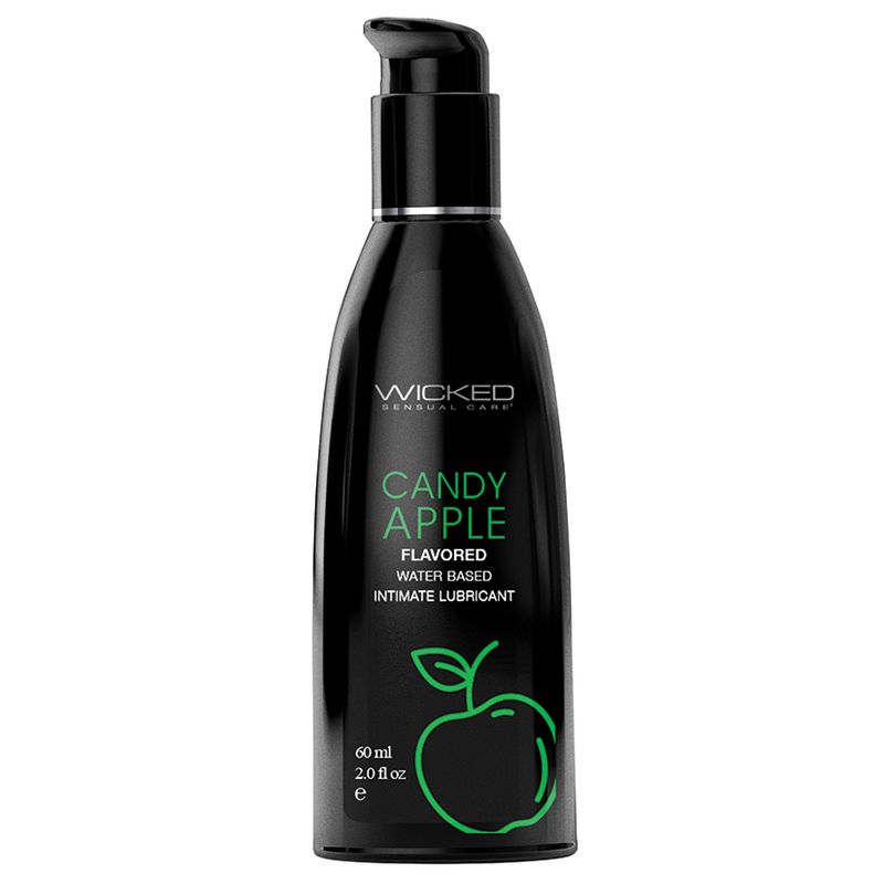 Aqua Candy Apple Flavored Water-Based Lubricant 2 Oz.