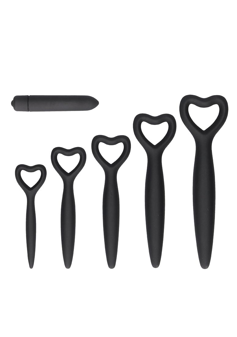 Ouch! - Silicone Vaginal Dilator Set - Black