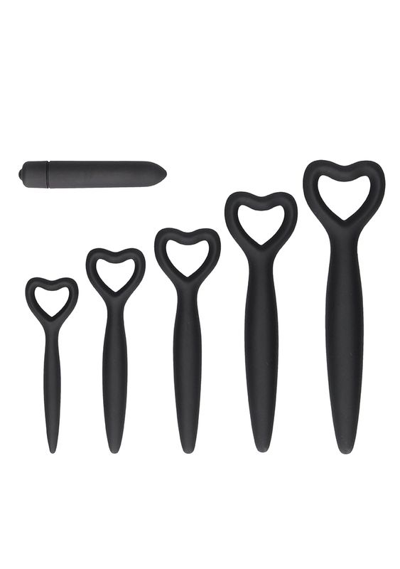 Ouch! - Silicone Vaginal Dilator Set - Black