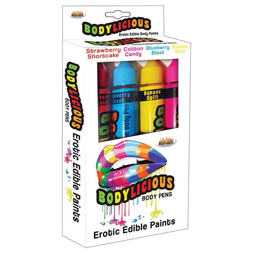 Bodylicious Edible Body Pens - 4pk. - Assorted Flavors