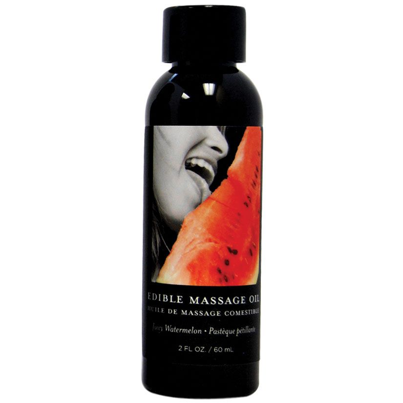 Edible Massage Oil Juicy Watermelon 2oz