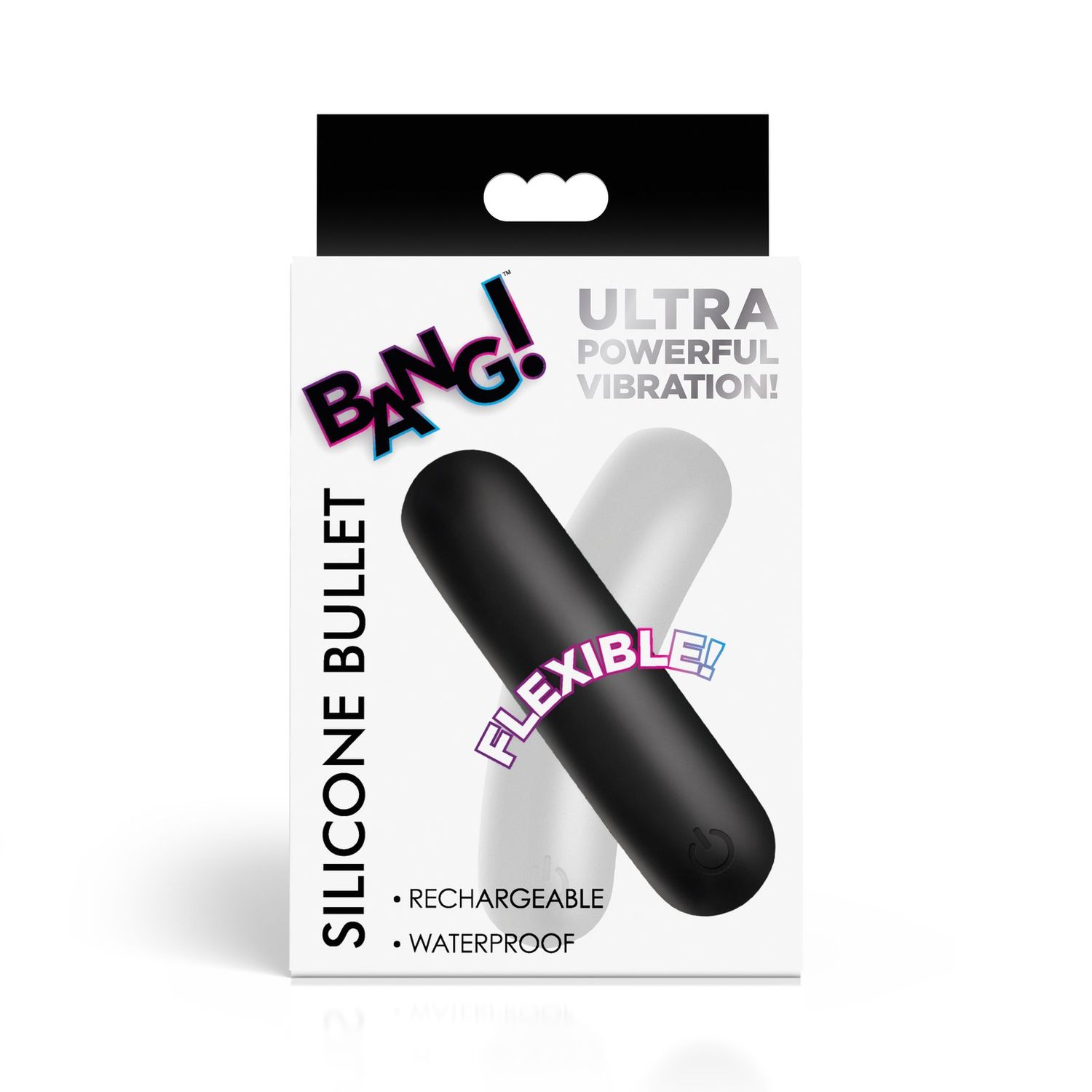 Flexible Silicone Bullet - Black