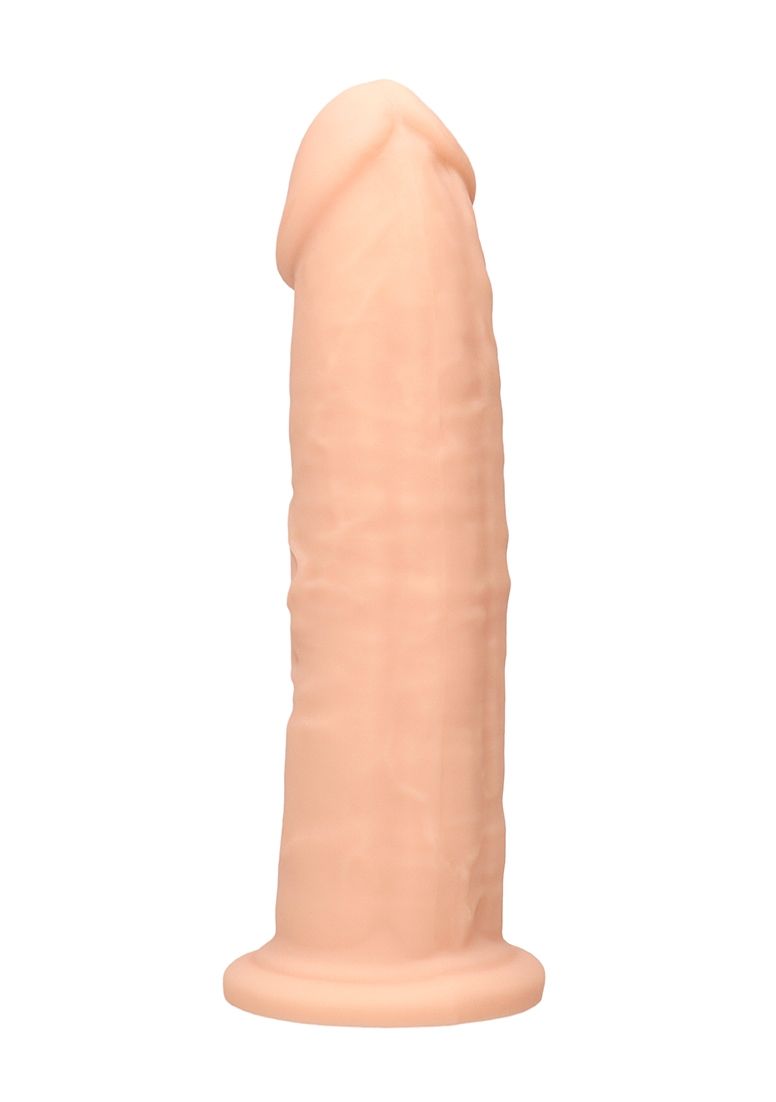RealRock - Ultra - 9"/22.8 cm - Silicone Dildo No Balls - Flesh