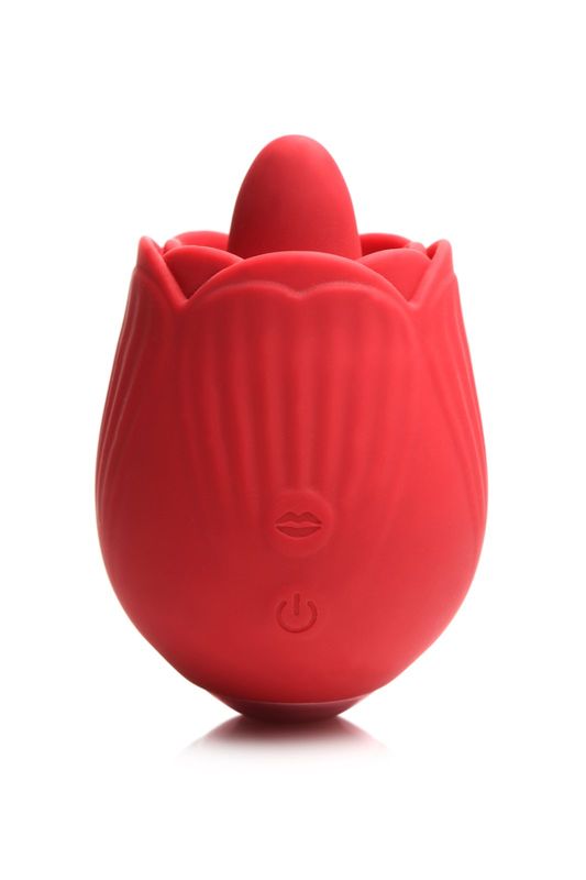 Bloomgasm French Rose Licking &amp; Vibrating Stimulator