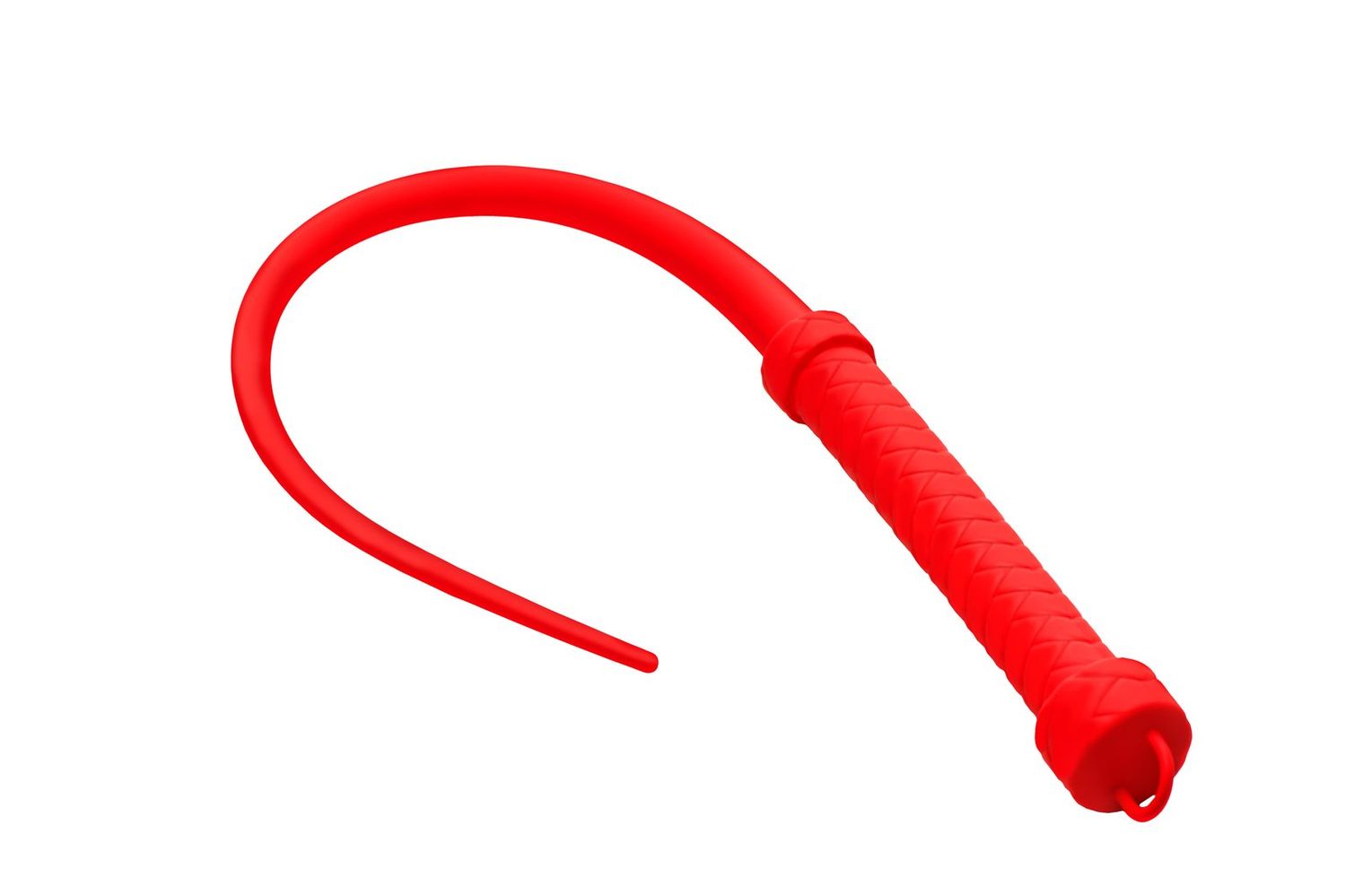 Viper Tail Silicone Whip - Red