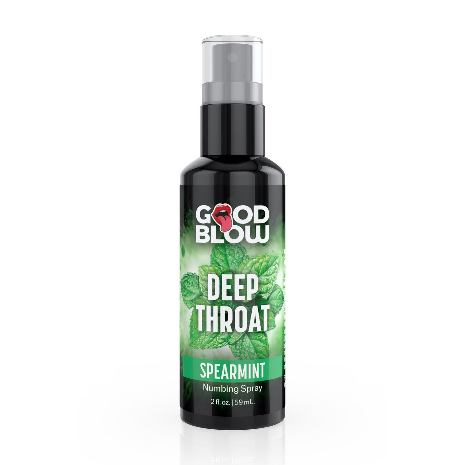 Deep Throat Spearmint Numbing Spray - 2 oz.