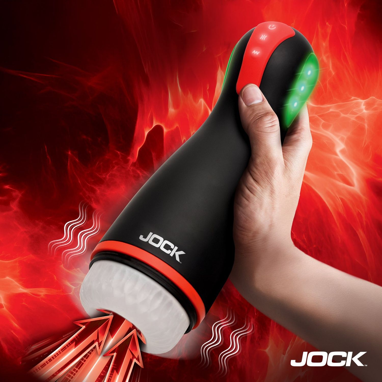 Blaze Vibrating, Sucking, &amp; Warming Masturbator