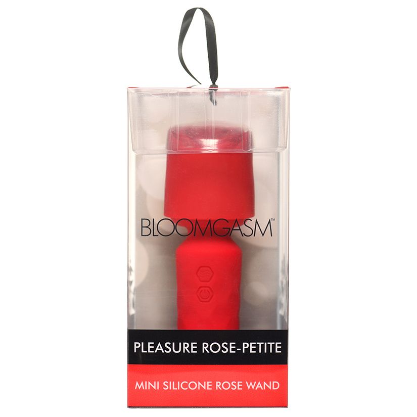 Pleasure Rose-Petite Mini Silicone Rose Wand