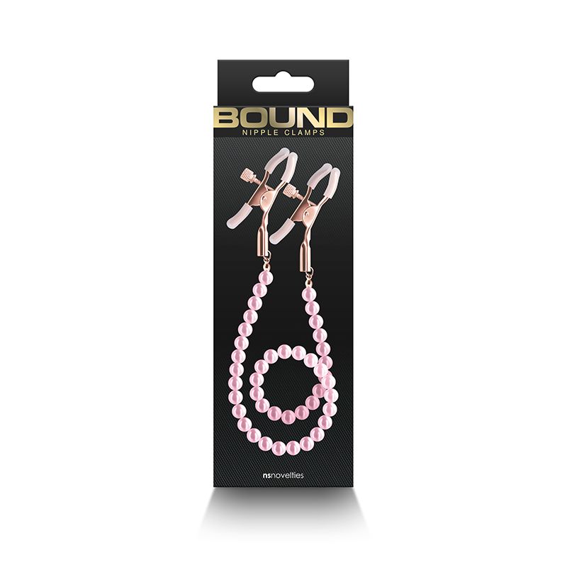 Bound - Nipple Clamps - DC1 - Pink
