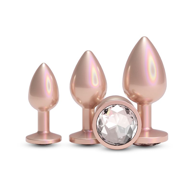 Rear Assets - Trainer Kit - Iridescent Champagne - Clear Gem